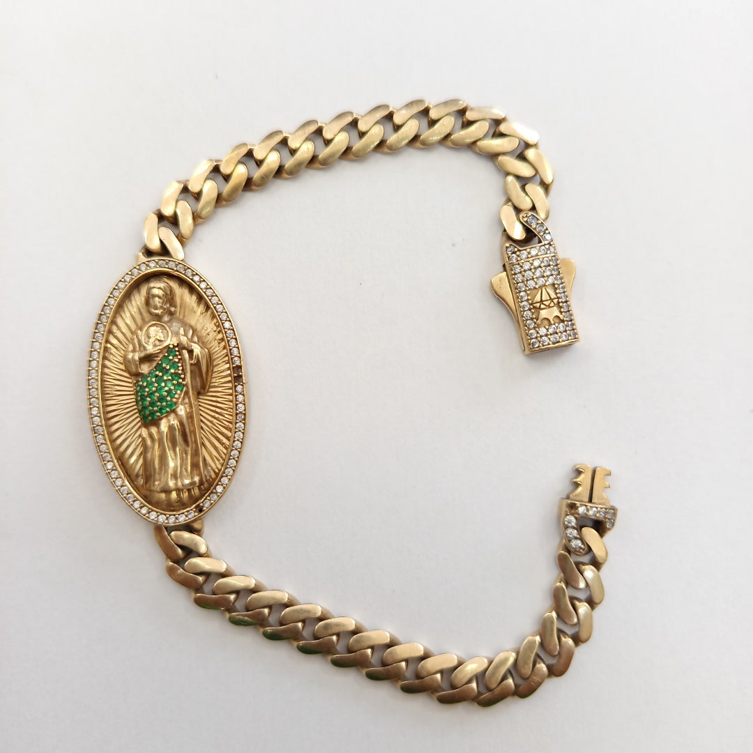 PULSERA ORO 10 K 17.5 GRMS (SEMINUEVO)