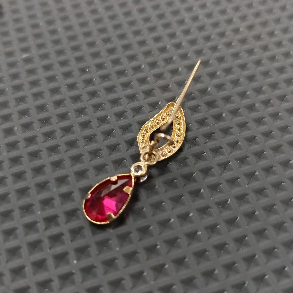 ARETES PAR ORO 10 K 1,20 GRMS (SEMINUEVO)