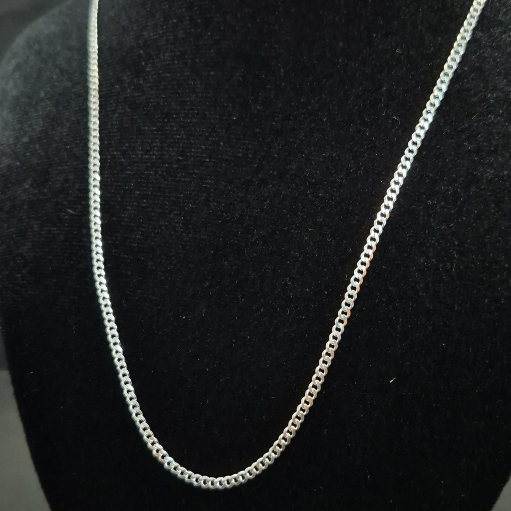 CADENA BARBADA PLATA .925 55 CM 5.43 GR (NUEVO)