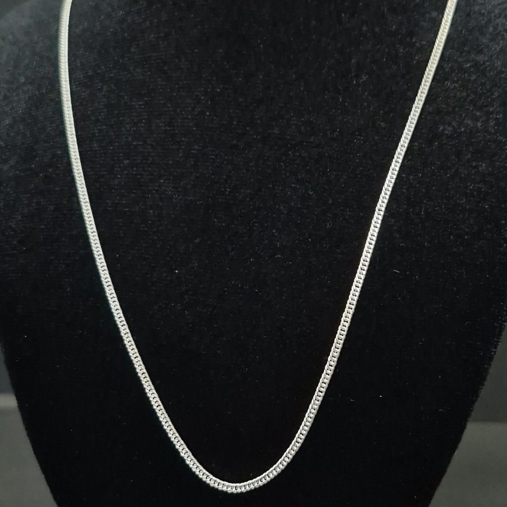 CADENA BARBADA PLATA .925 60 CM 5.02 GR (NUEVO)