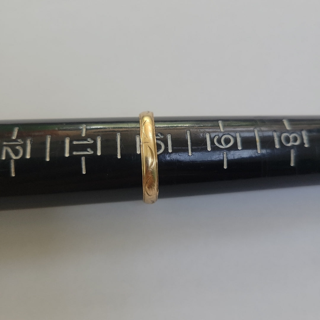 ARGOLLA ORO 10 K 1.1 GRMS (SEMINUEVO)