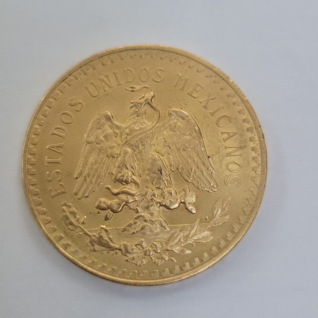 K1 41.6 GRMS 21 K IDENTIFICACIÓN MONEDA NOMINATIVA MONEDAS PESOS 50 PESOS (SEMINUEVO)