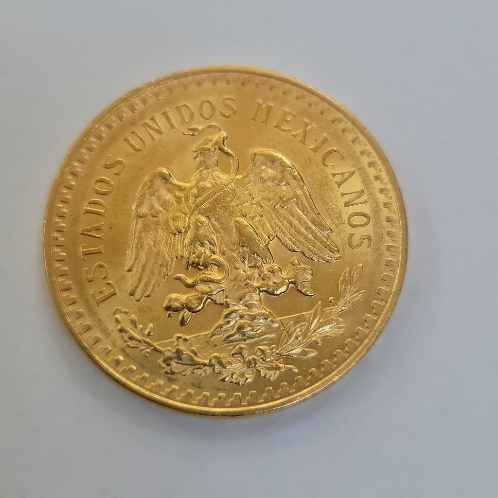 K1 41.6 GRMS 21 K IDENTIFICACIÓN MONEDA NOMINATIVA MONEDAS PESOS 50 PESOS (SEMINUEVO)