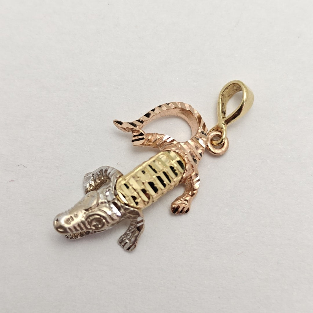 DIJE ORO COMBINADO 14 K 2.2 GRMS (SEMINUEVO)