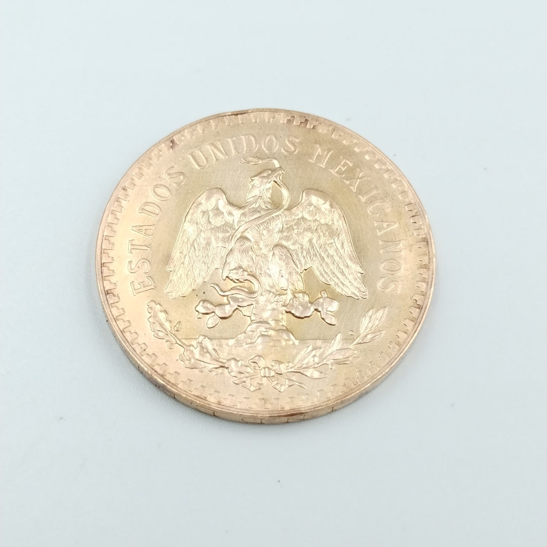 K1 41,60 GRMS 21 K IDENTIFICACIÓN MONEDA NOMINATIVA MONEDAS PESOS 50 PESOS (SEMINUEVO)