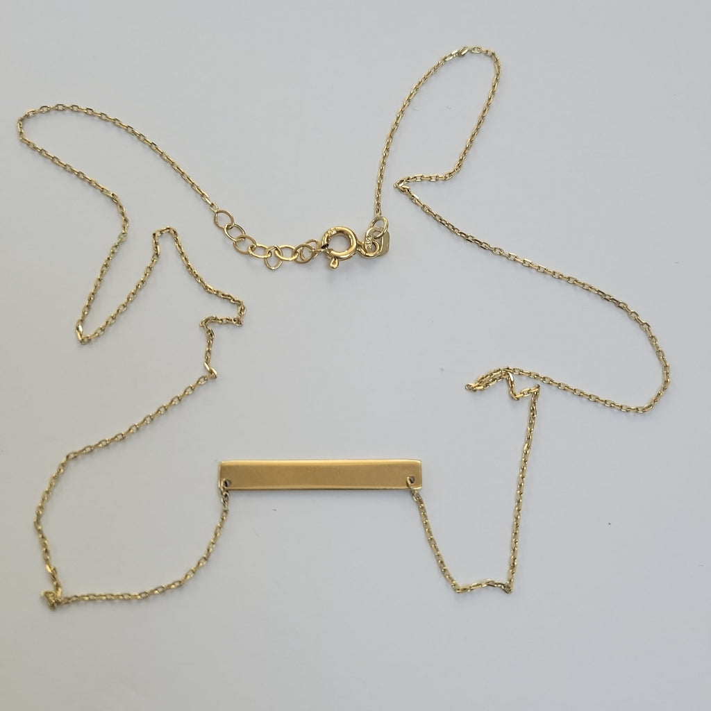 GARGANTILLA ORO 14 K 2.3 GRMS (SEMINUEVO)