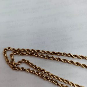 CADENA ORO 14 K 16.3 GRMS (SEMINUEVO)