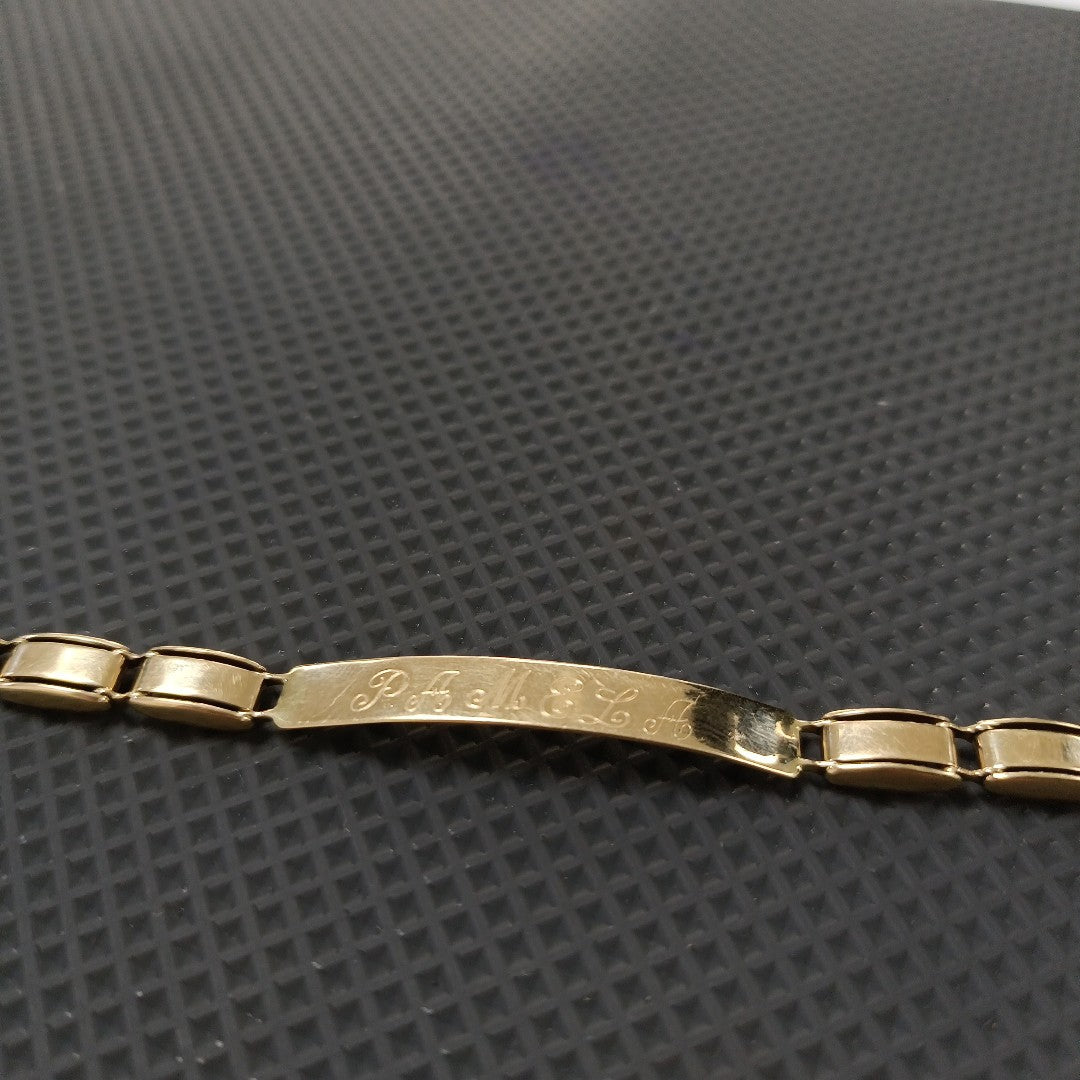 ESCLAVA ORO 14 K 9,10 GRMS (SEMINUEVO)