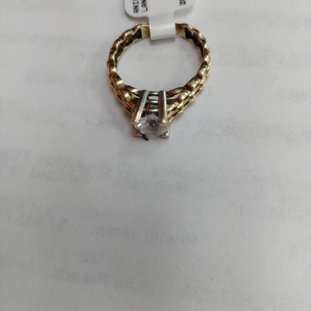 ANILLITO ORO, ORO BLANCO 10 K 2.4 GRMS (SEMINUEVO)
