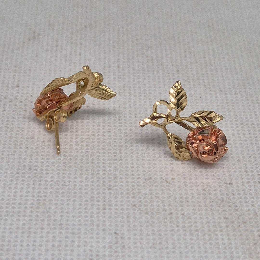 ARETES PAR ORO 14 K 2,80 GRMS (SEMINUEVO)