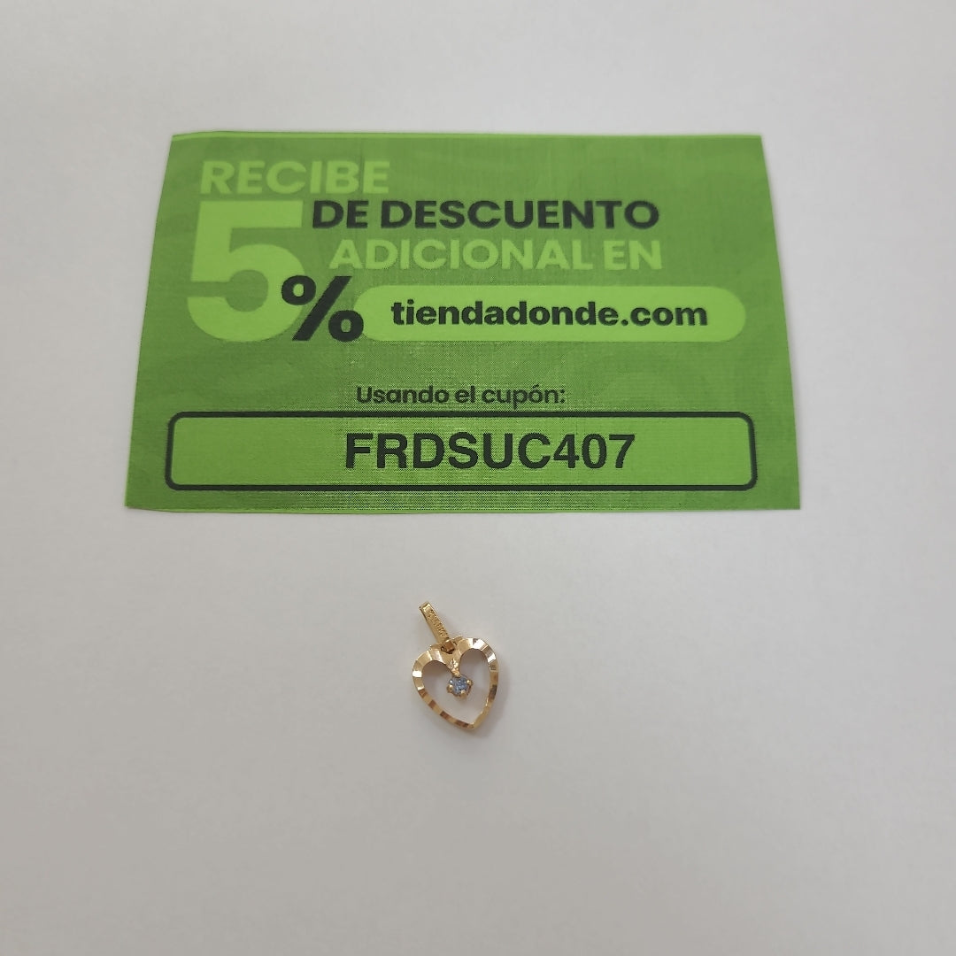 DIJE ORO 14 K 1,10 GRMS (SEMINUEVO)