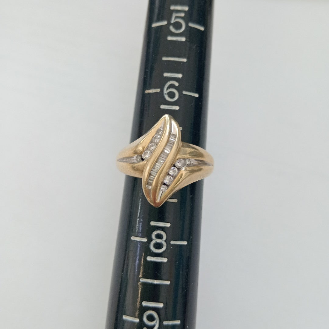 ANILLO ORO 10 K 6,30 GRMS (SEMINUEVO)