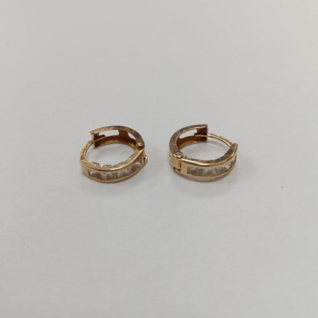 ARRACADAS PAR ORO 10 K 1,40 GRMS (SEMINUEVO)