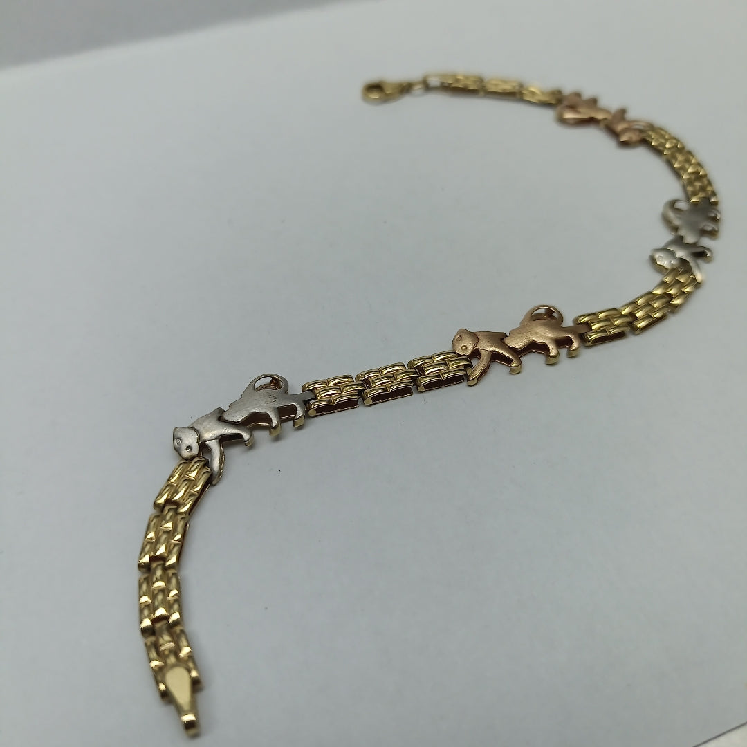 PULSERA ORO 14 K 5.9 GRMS (SEMINUEVO)