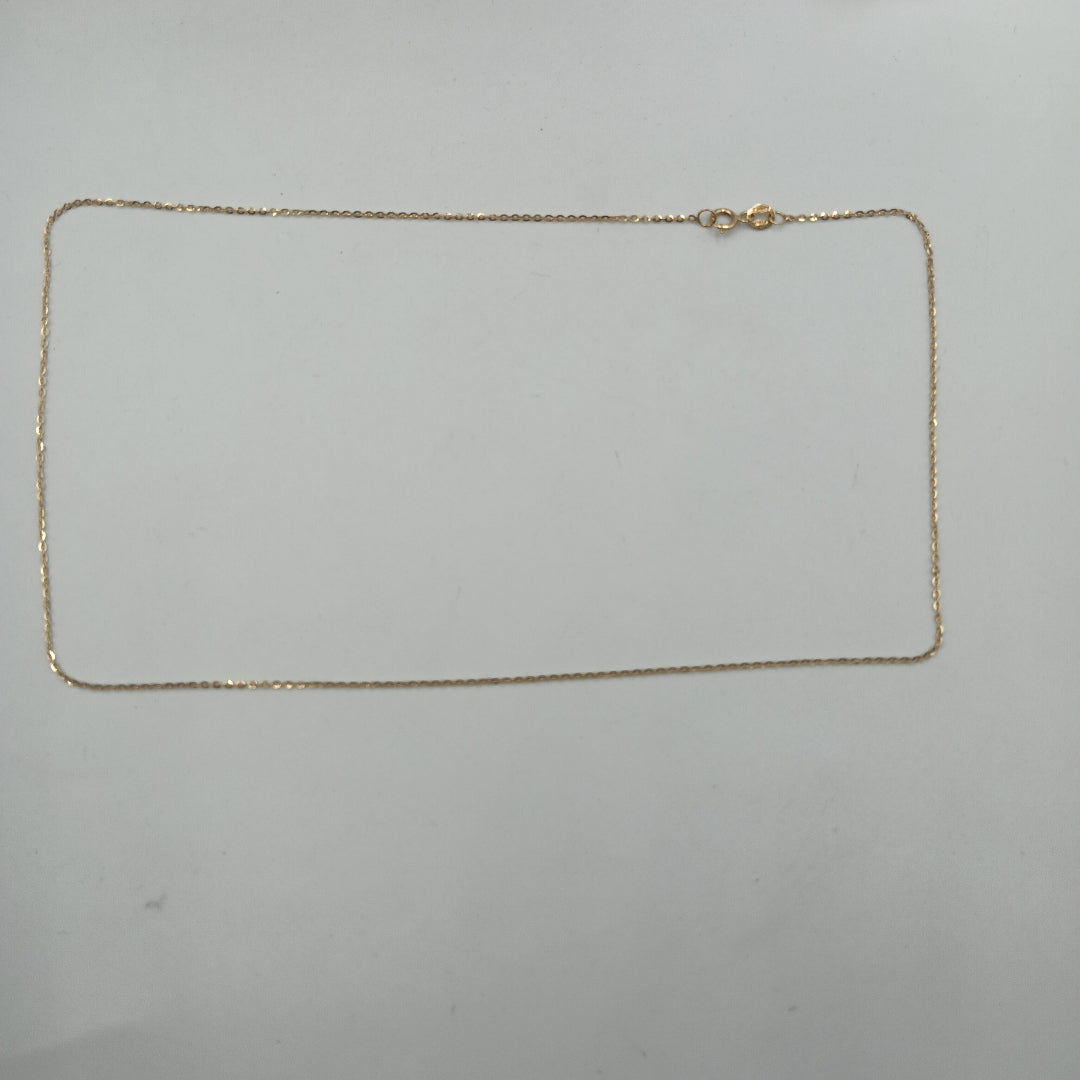 CADENA ORO 14 K 1.2 GRMS (SEMINUEVO)