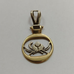 DIJE ORO, RODIADO 14 K 2.6 GRMS (SEMINUEVO)