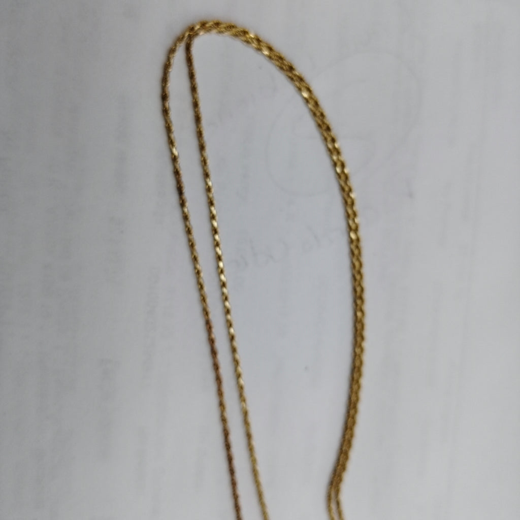 CADENA ORO 14 K 3.9 GRMS (SEMINUEVO)