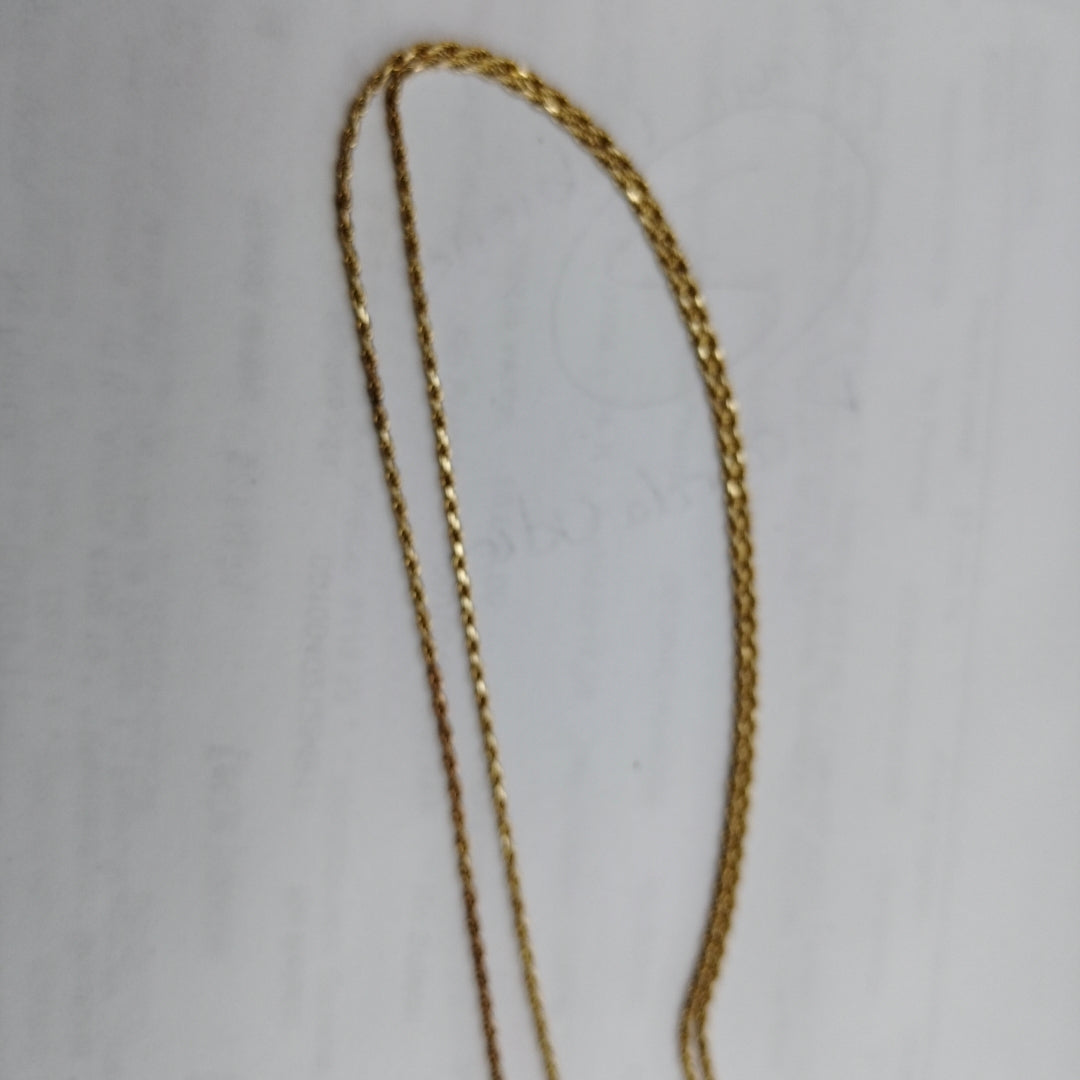CADENA ORO 14 K 3.9 GRMS (SEMINUEVO)