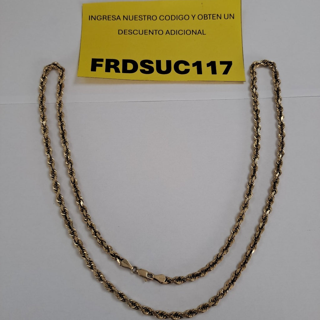 CADENA ORO 14 K 32.9 GRMS (SEMINUEVO)
