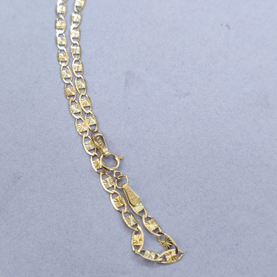 CADENA ORO 10 K 3.9 GRMS (SEMINUEVO)