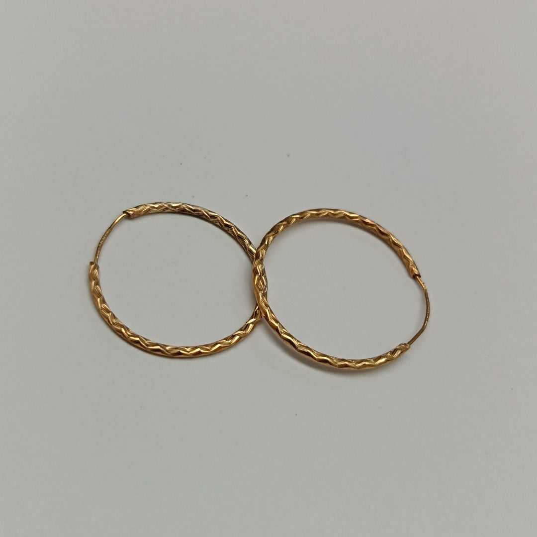 ARRACADAS PAR ORO 10 K 0,70 GRMS (SEMINUEVO)