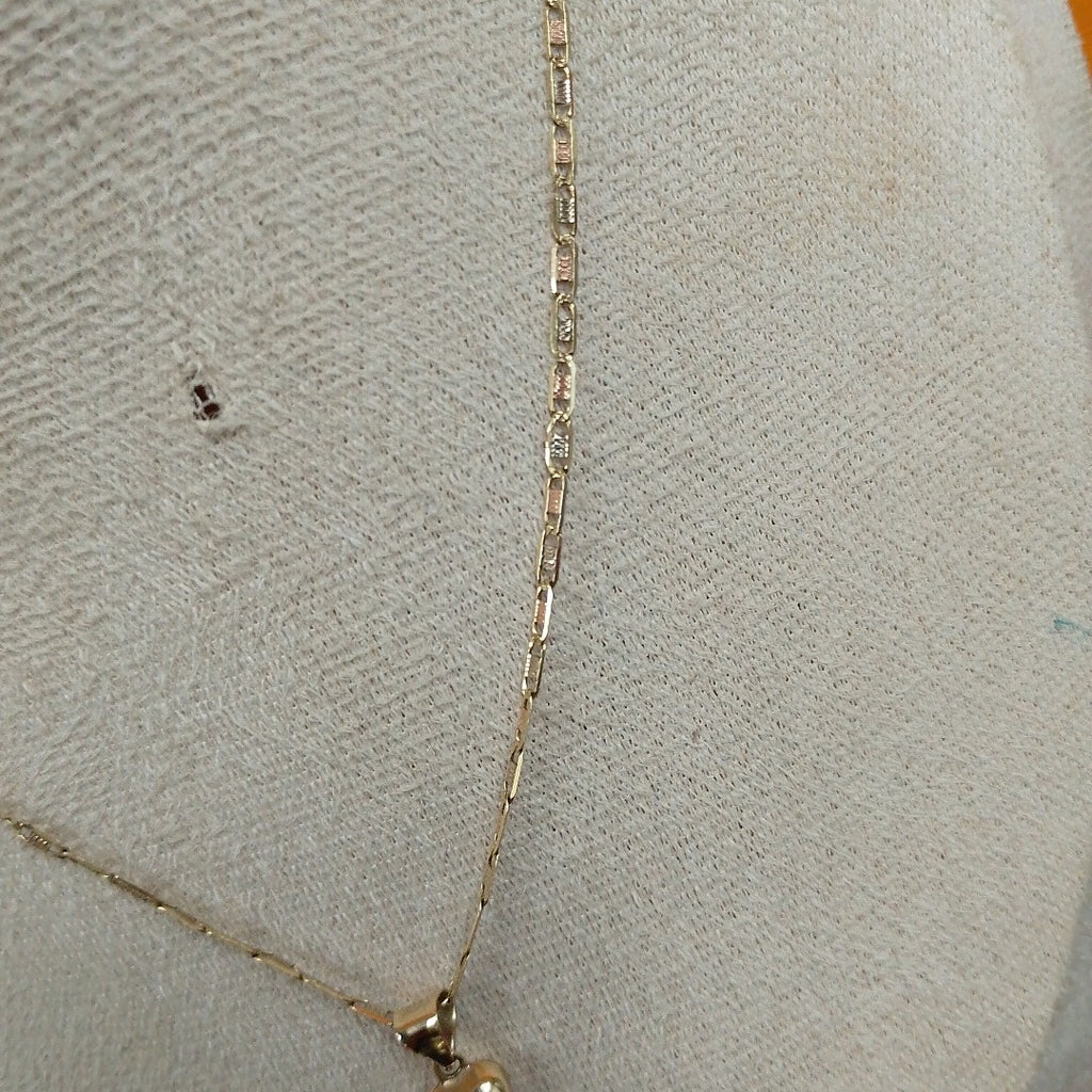 CADENA, DIJE ORO 10 K 2.4 GRMS (SEMINUEVO)