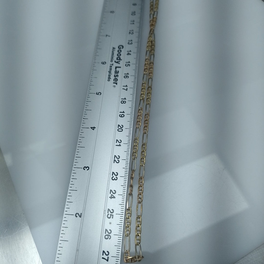 CADENA ORO COMBINADO 14 K 8,50 GRMS (SEMINUEVO)