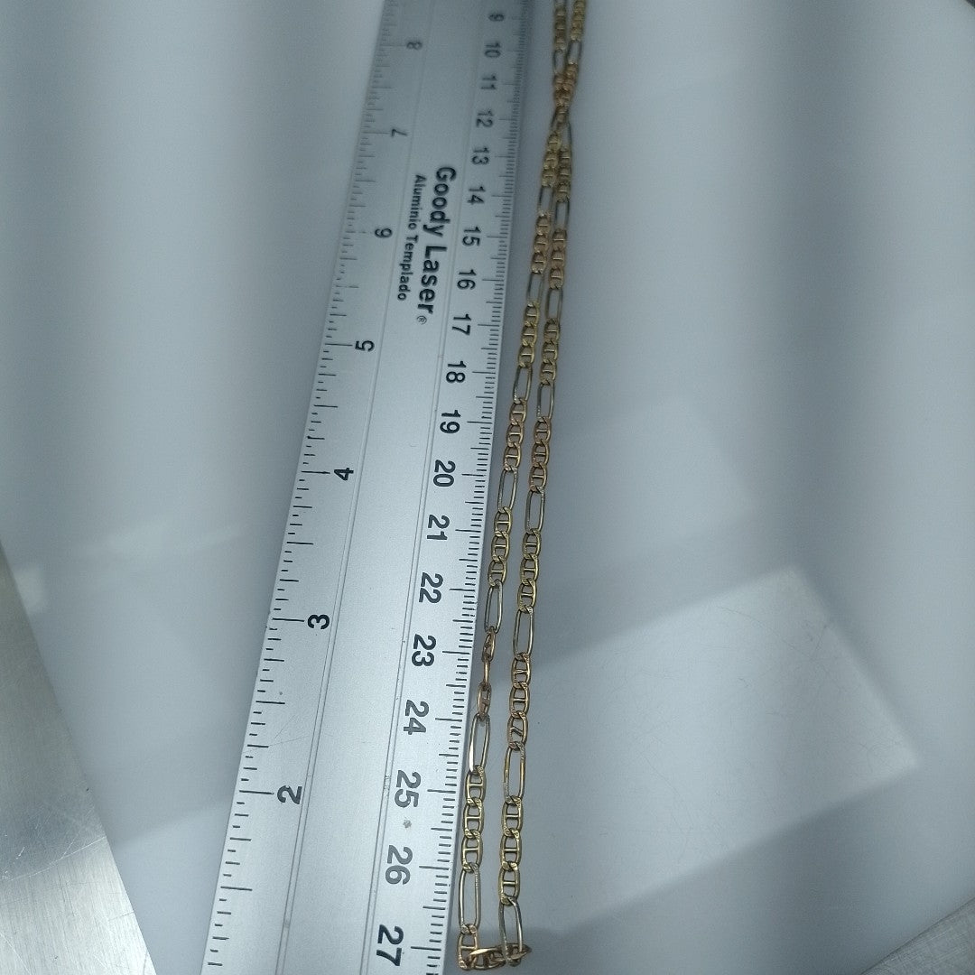 CADENA ORO COMBINADO 14 K 8,50 GRMS (SEMINUEVO)
