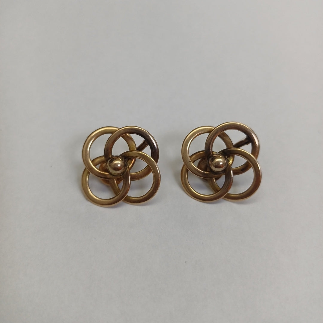 ARETES PAR ORO 14 K 5.6 GRMS (SEMINUEVO)