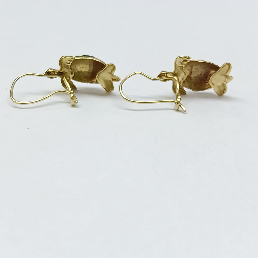 ARETES PAR ORO 10 K 1.4 GRMS (SEMINUEVO)