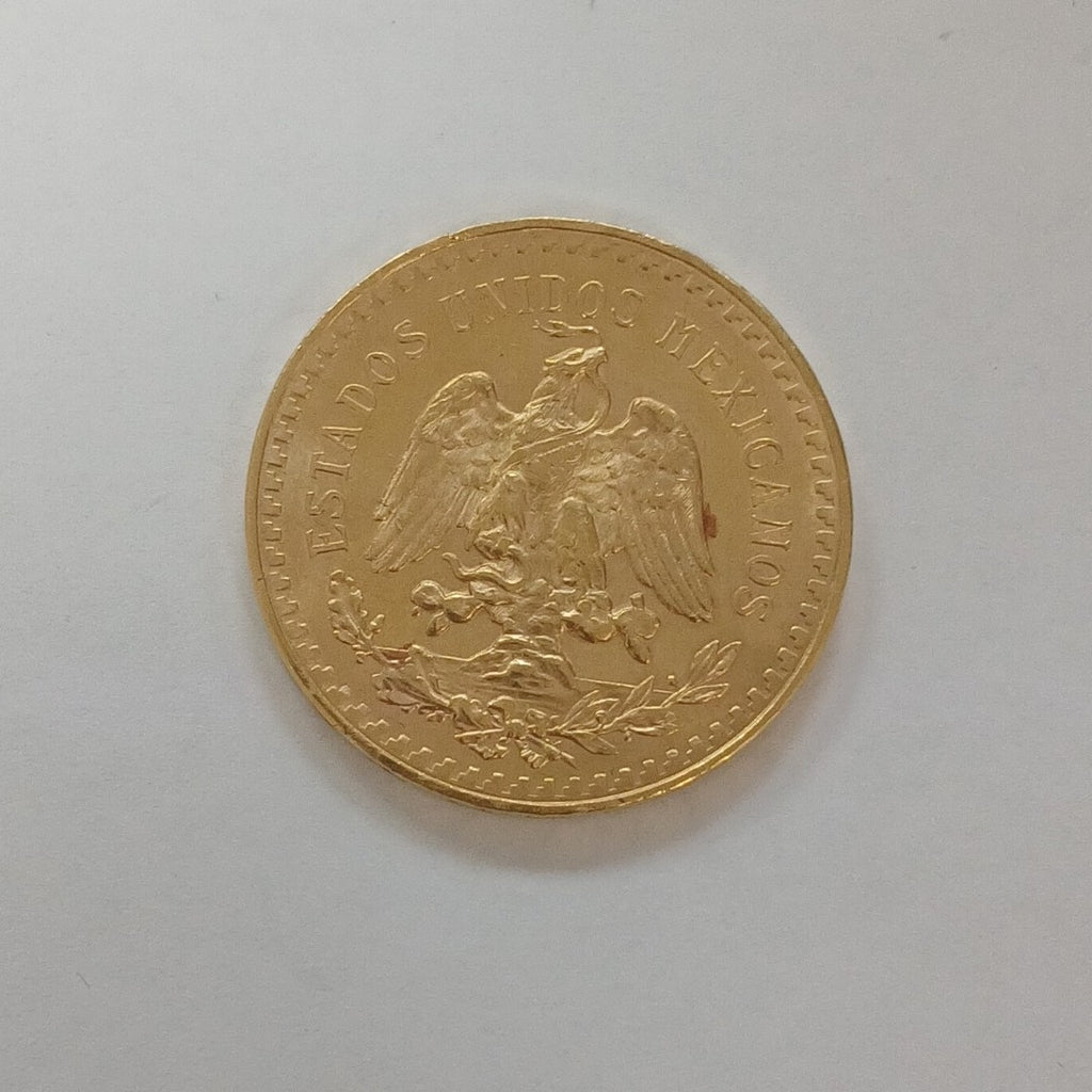 K1 41,60 GRMS 21 K IDENTIFICACIÓN MONEDA NOMINATIVA MONEDAS PESOS 50 PESOS (SEMINUEVO)