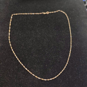 CADENA ORO,ORO COMBINADO 10 K 1,30 GRMS (SEMINUEVO)