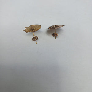 BROQUELES PAR ORO 14 K 0.8 GRMS (SEMINUEVO)