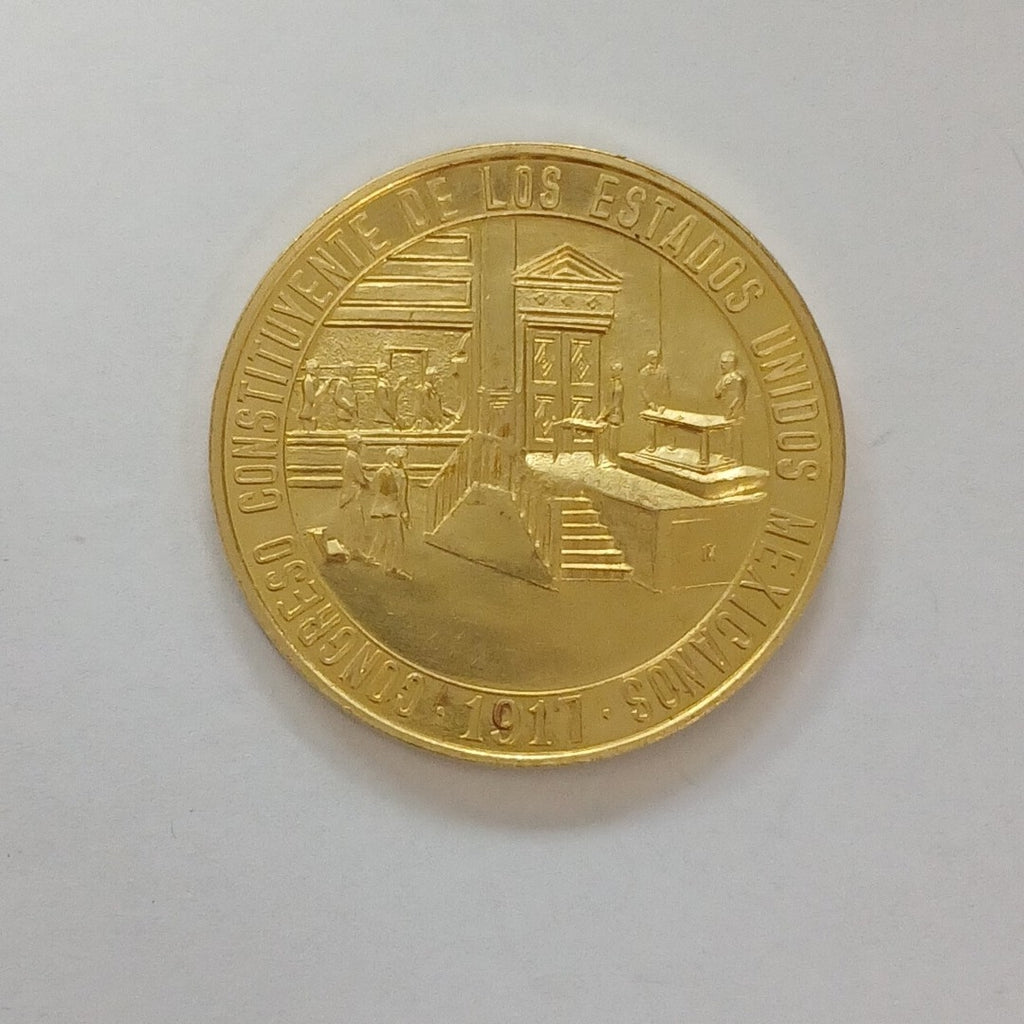 MEDALLA CONMEMORATIVA ORO 21 K 40,90 GRMS (SEMINUEVO)