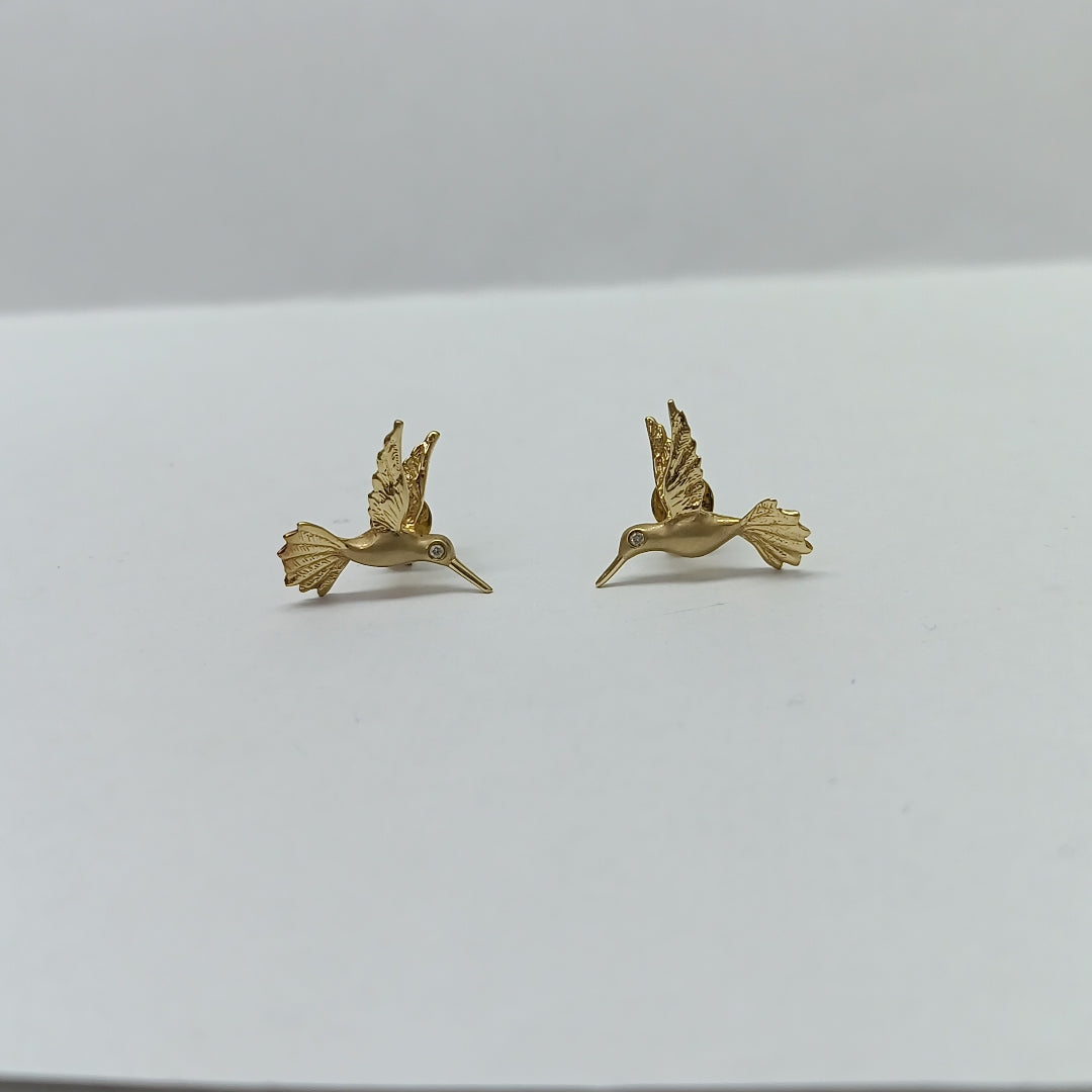 BROQUELES PAR ORO 14 K 1.6 GRMS (SEMINUEVO)