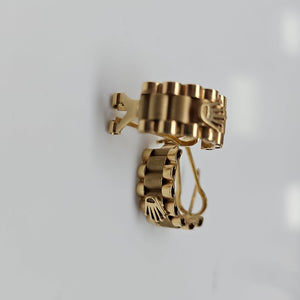 ARETES PAR ORO 14 K 5.3 GRMS (SEMINUEVO)