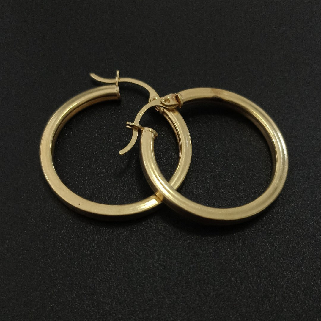 ARRACADAS PAR ORO 14 K 3 GRMS (SEMINUEVO)