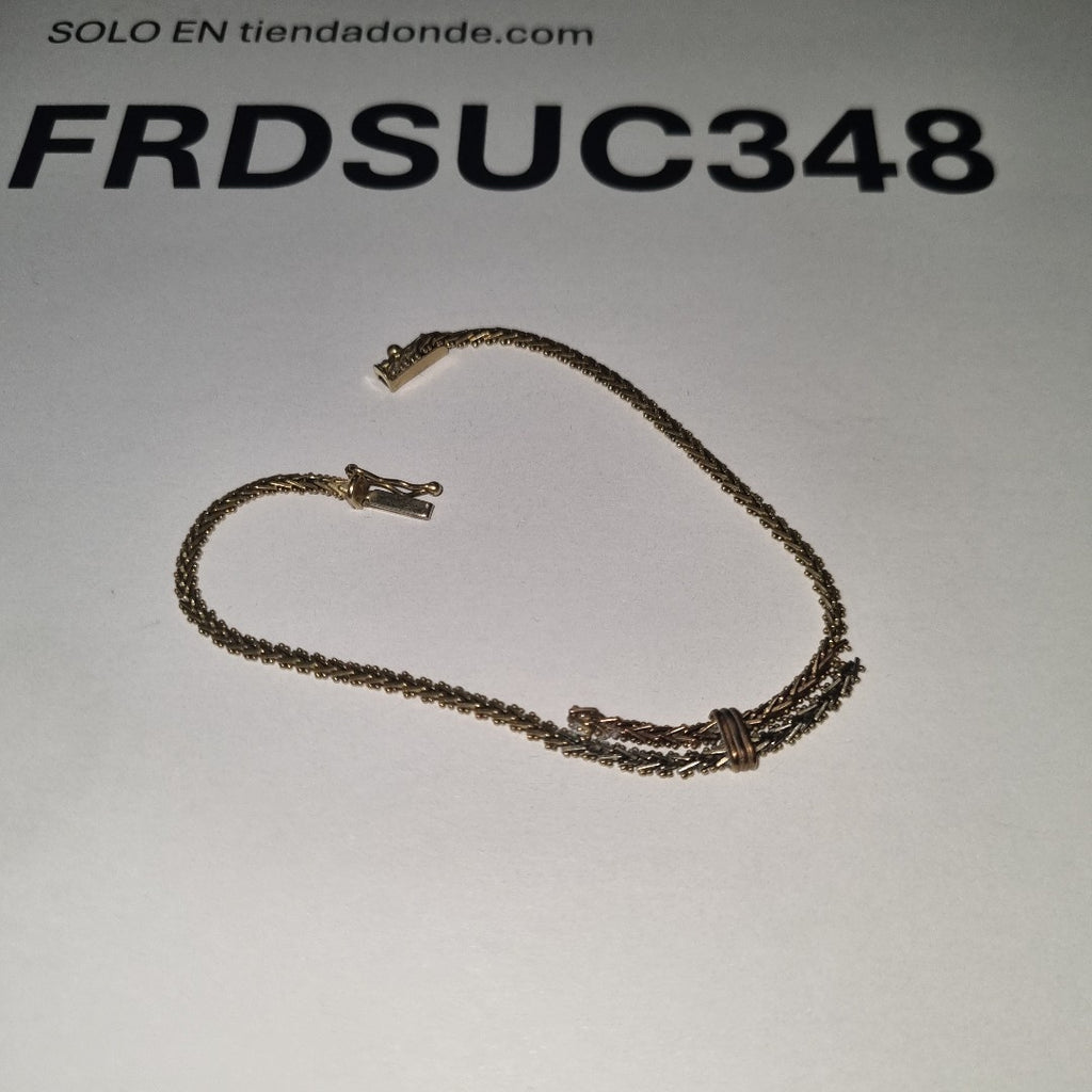 PULSERA ORO 14 K 5.9 GRMS (SEMINUEVO)