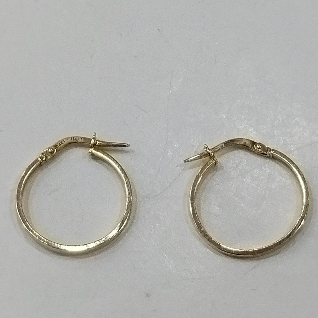ARRACADAS PAR ORO 14 K 0.9 GRMS (SEMINUEVO)