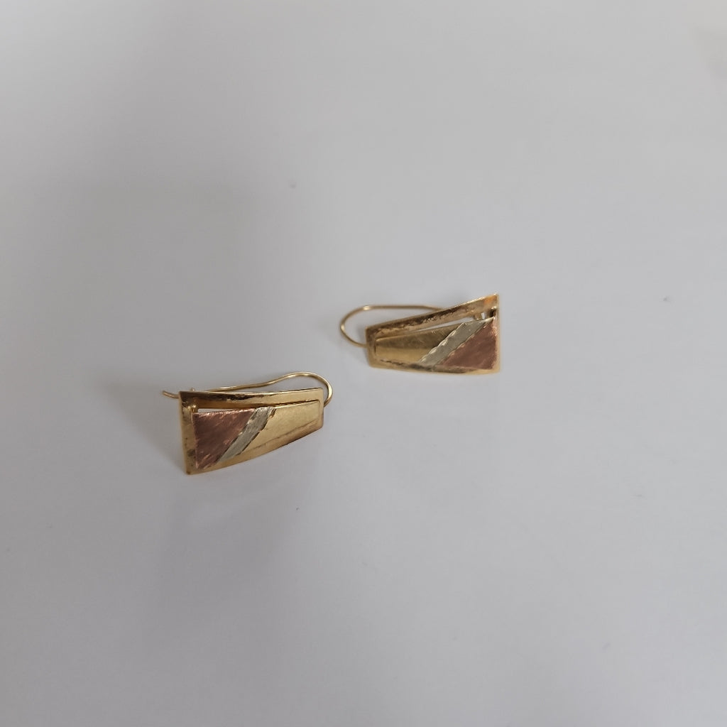 ARETES PAR ORO 10 K 1.6 GRMS (SEMINUEVO)