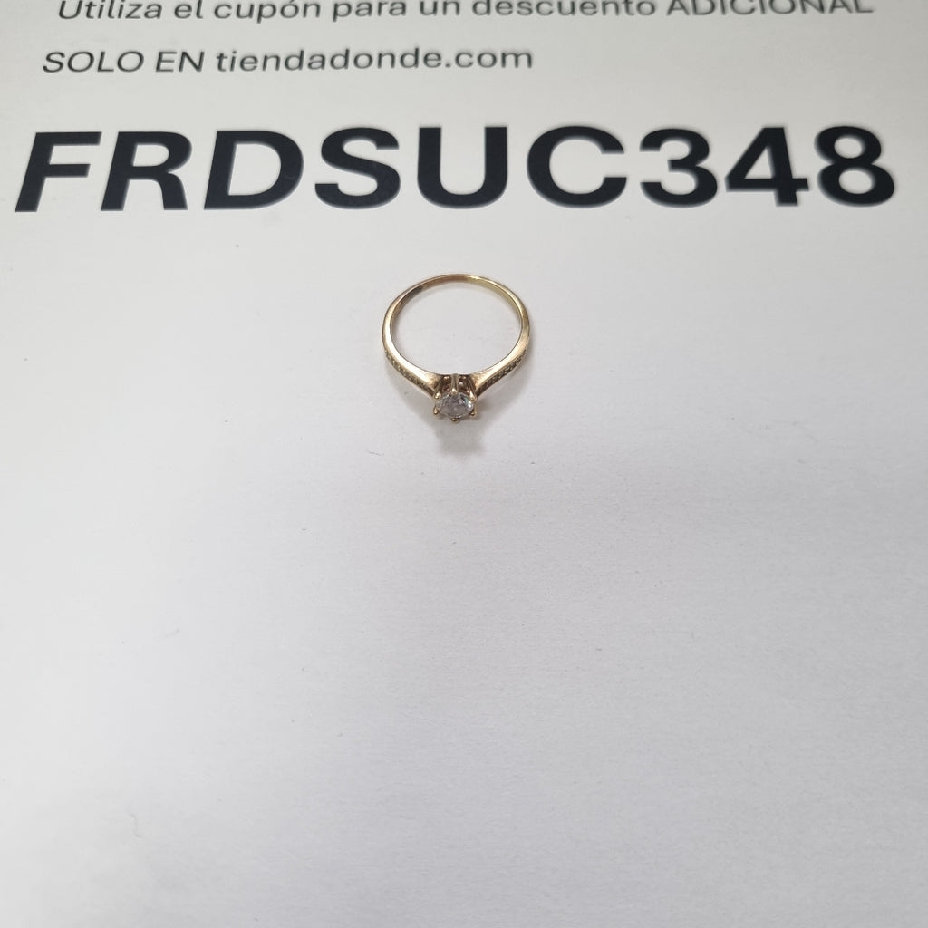 SOLITARIO ORO 14 K 2.4 GRMS (SEMINUEVO)
