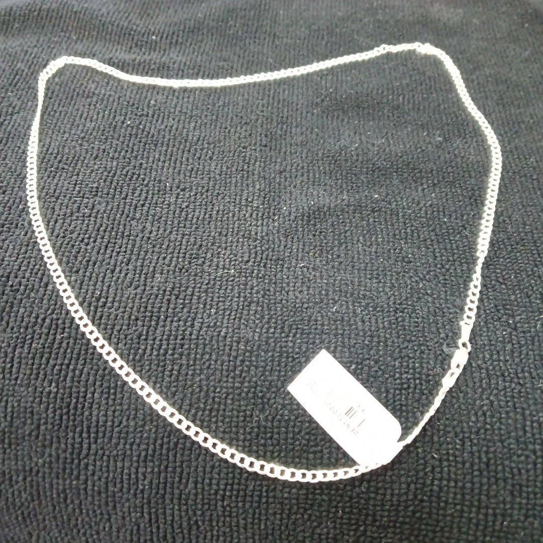 CADENA BARBADA PLATA .925 60 CM 9.42 GR (NUEVO)