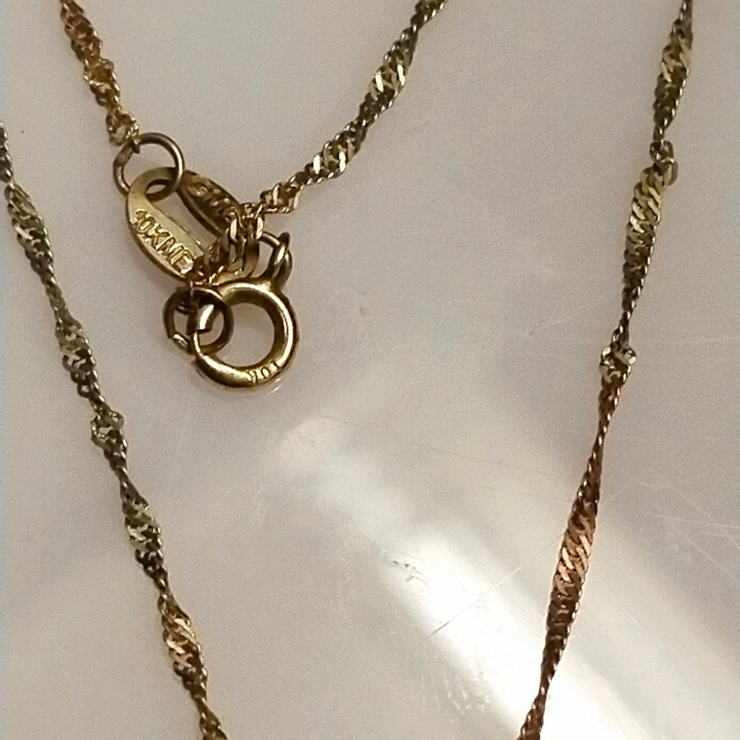 CADENA ORO 10 K 0.7 GRMS (SEMINUEVO)