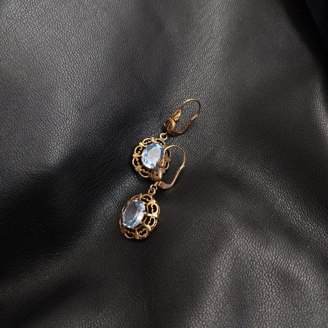 ARETES PAR ORO 10 K 4,40 GRMS (SEMINUEVO)