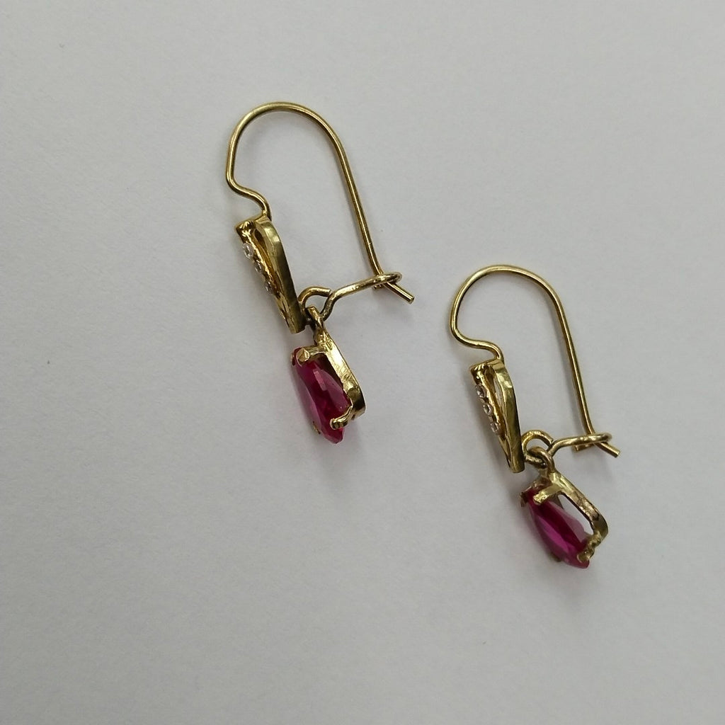ARETES PAR ORO 10 K 1.8 GRMS (SEMINUEVO)