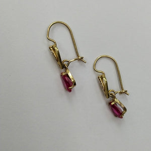 ARETES PAR ORO 10 K 1.8 GRMS (SEMINUEVO)