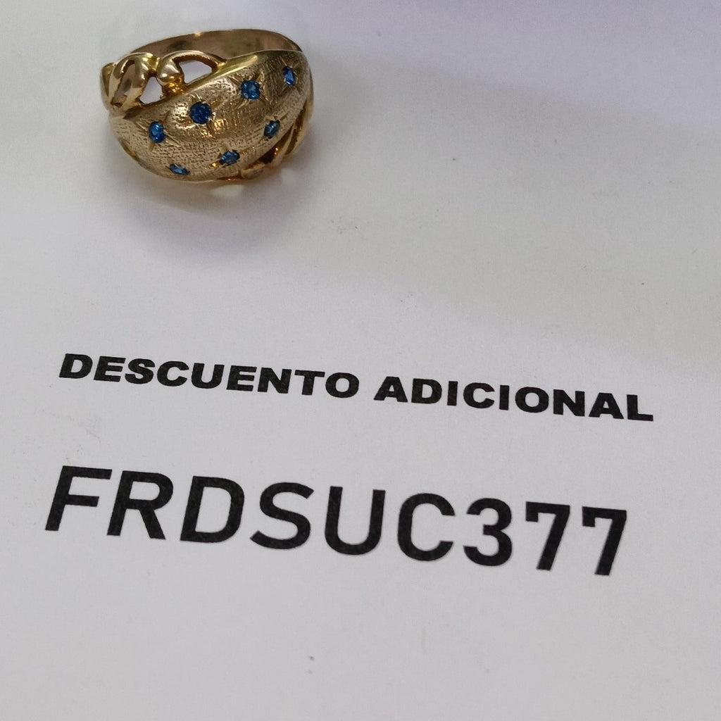ANILLITO ORO 14 K 2.54 GRMS (SEMINUEVO)
