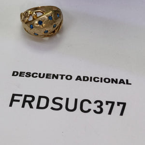 ANILLITO ORO 14 K 2.54 GRMS (SEMINUEVO)