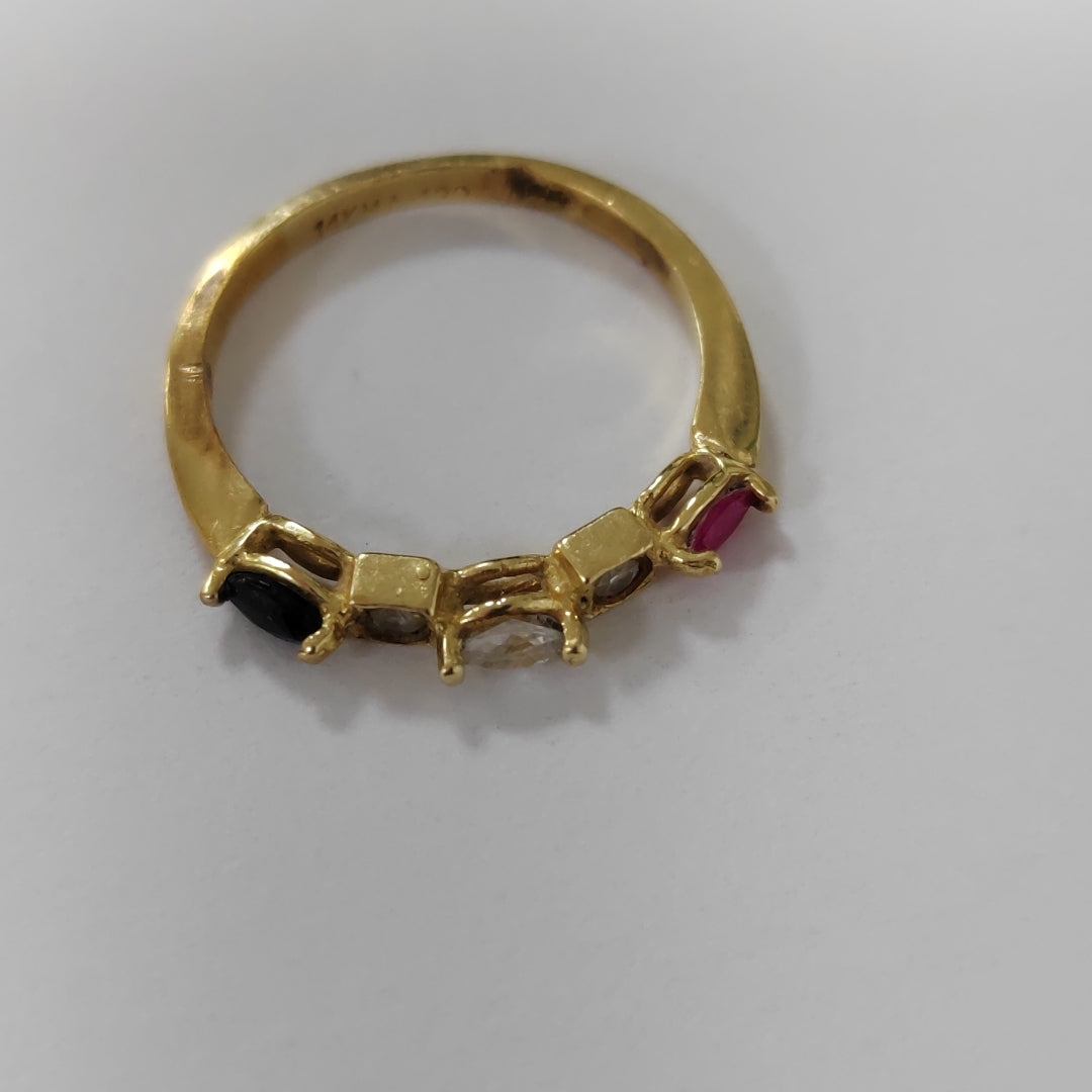 ANILLO ORO 14 K 1,80 GRMS (SEMINUEVO)
