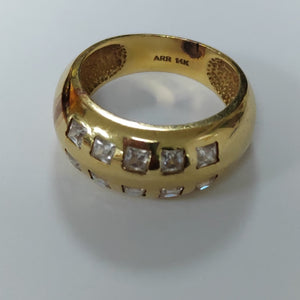 ANILLO ORO 14 K 5,10 GRMS (SEMINUEVO)